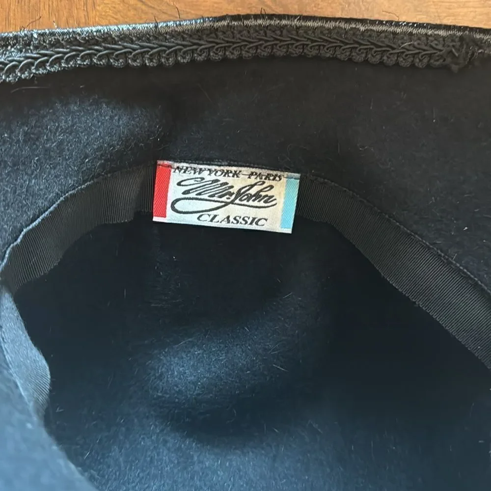 Vintage Mr. John felt hat